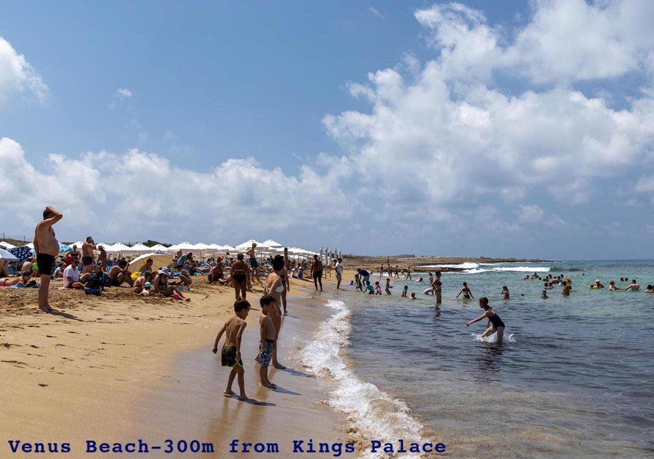 105 Kings Palace - Fabulous 2 Bed, 2 Bath, Large Patio With Garden - Sea Views Pafos Zewnętrze zdjęcie