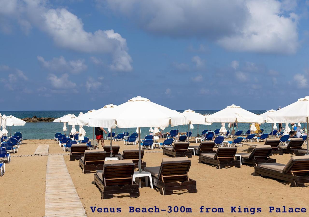 105 Kings Palace - Fabulous 2 Bed, 2 Bath, Large Patio With Garden - Sea Views Pafos Zewnętrze zdjęcie