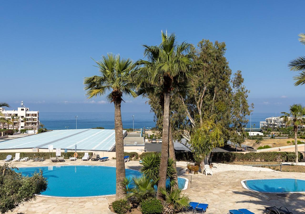 105 Kings Palace - Fabulous 2 Bed, 2 Bath, Large Patio With Garden - Sea Views Pafos Zewnętrze zdjęcie