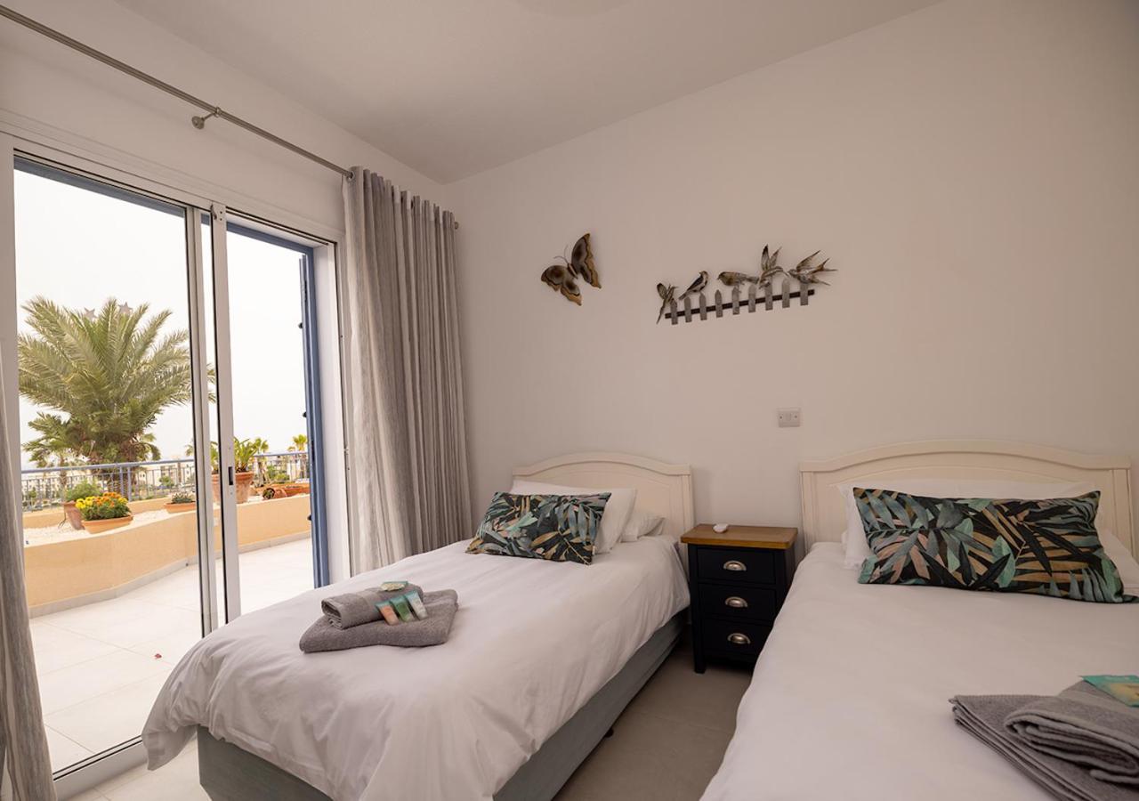 105 Kings Palace - Fabulous 2 Bed, 2 Bath, Large Patio With Garden - Sea Views Pafos Zewnętrze zdjęcie