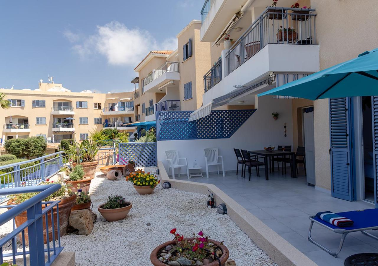 105 Kings Palace - Fabulous 2 Bed, 2 Bath, Large Patio With Garden - Sea Views Pafos Zewnętrze zdjęcie