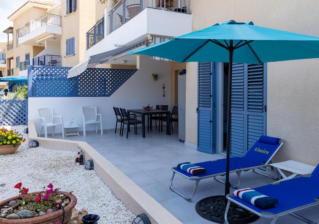 105 Kings Palace - Fabulous 2 Bed, 2 Bath, Large Patio With Garden - Sea Views Pafos Zewnętrze zdjęcie