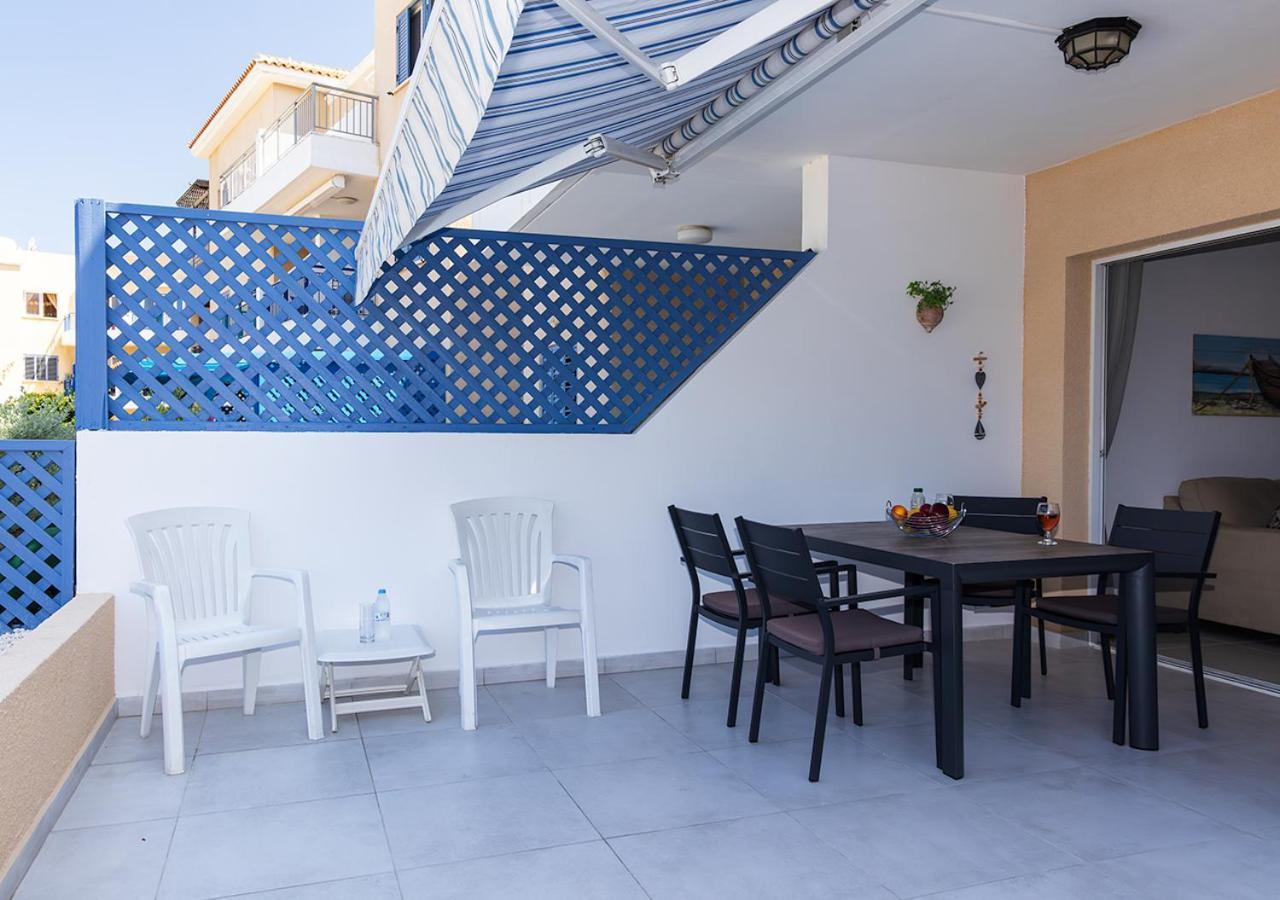 105 Kings Palace - Fabulous 2 Bed, 2 Bath, Large Patio With Garden - Sea Views Pafos Zewnętrze zdjęcie
